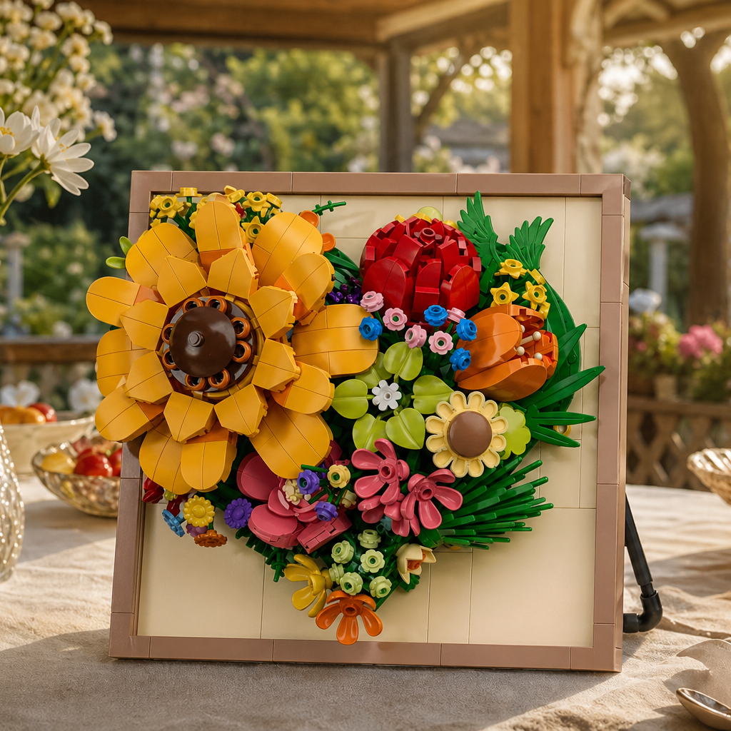 Moldura Floral 3D (781 pe&ccedil;as)