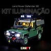 Kit de Ilumina&ccedil;&atilde;o para a Land Rover Defender 90