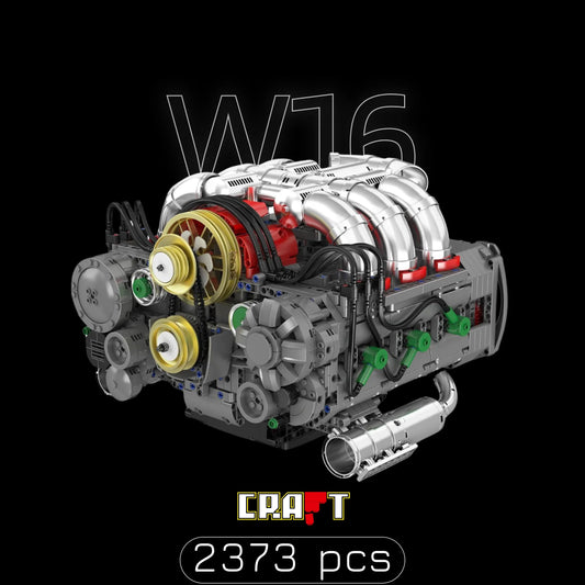 Motor W16 (2373 pe&ccedil;as)
