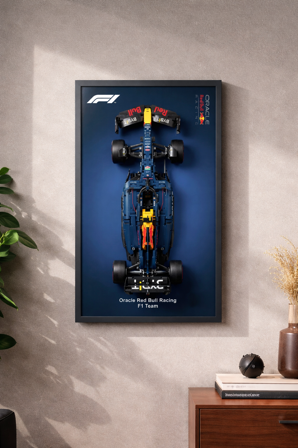 Quadro Fosco para a F&oacute;rmula-1 Red Bull RB20