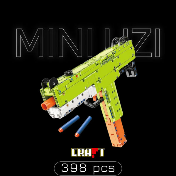 Mini UZI SMG (398 peças)