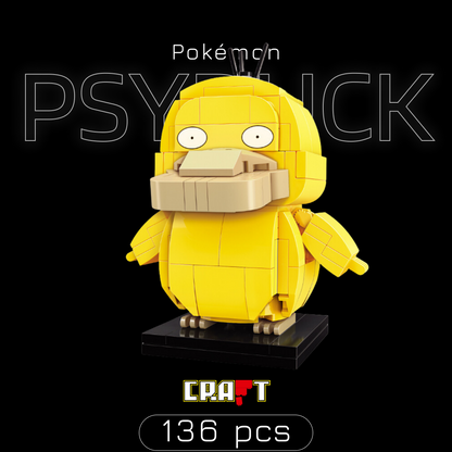 Pok&eacute;mon - Psyduck (136 pe&ccedil;as)
