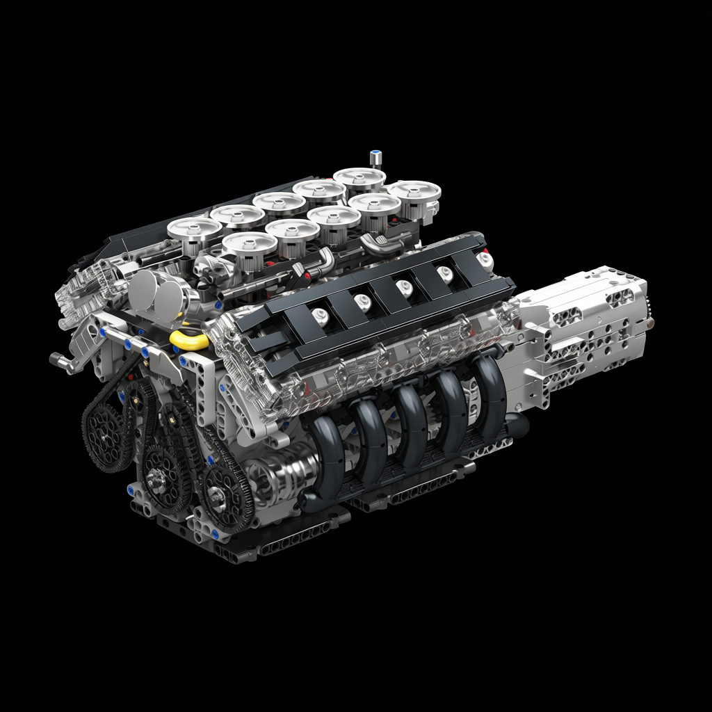 Motor V10 LFA (1834 pe&ccedil;as)