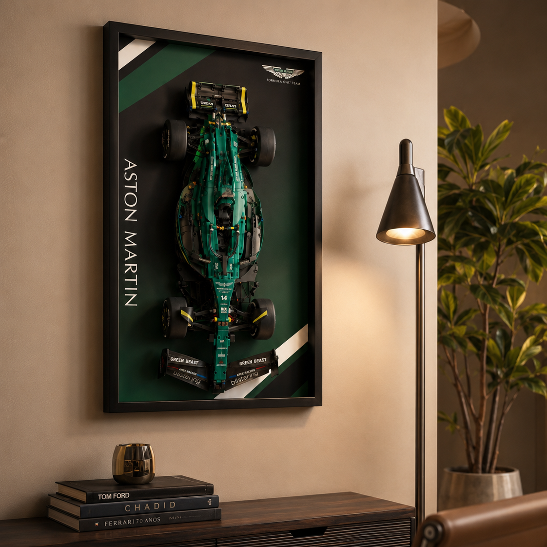 Quadro de Acr&iacute;lico para F&oacute;rmula 1 Aston Martin AMR24