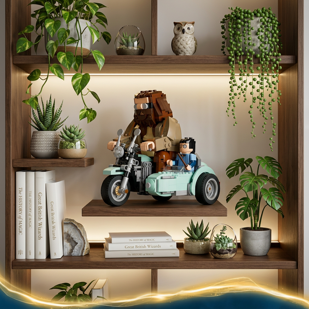 Harry Potter - Hagrid & Harry's Motocicleta (617 pe&ccedil;as)