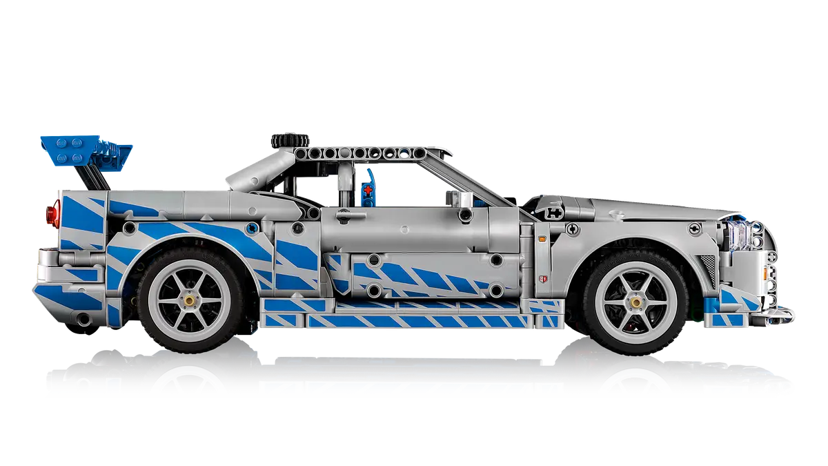 Detalhe construtivo do Nissan Skyline GT-R R34