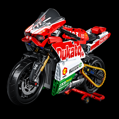 Compre Junto! Ducati V4 +Kawasaki Ninja H2R + Bugatti Diavel (2363 pe&ccedil;as)