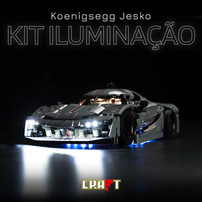 Kit de Ilumina&ccedil;&atilde;o para o Hypercar Koenigsegg Jesko