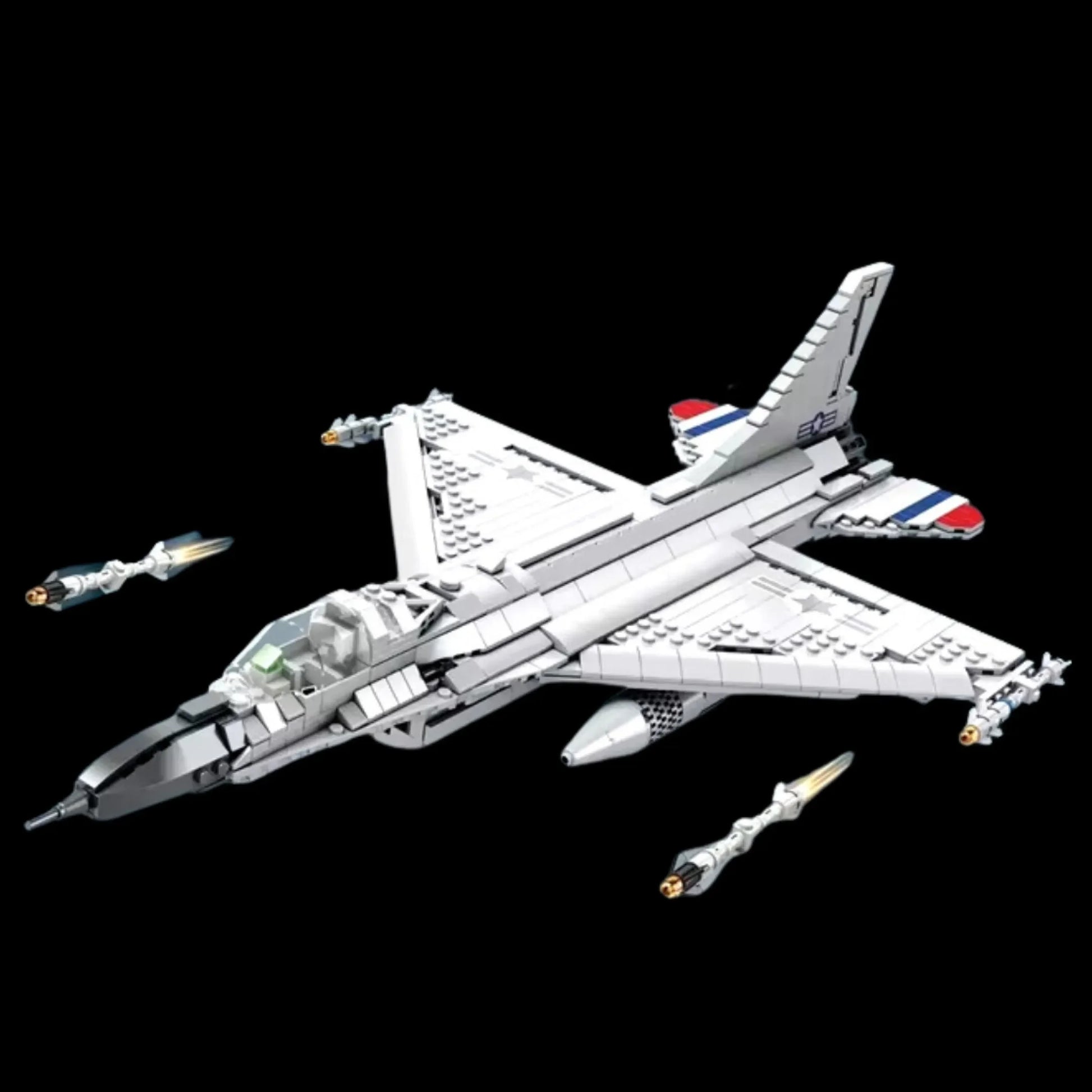 Ca&ccedil;a F-16 (1427 pe&ccedil;as) - Brics Craft