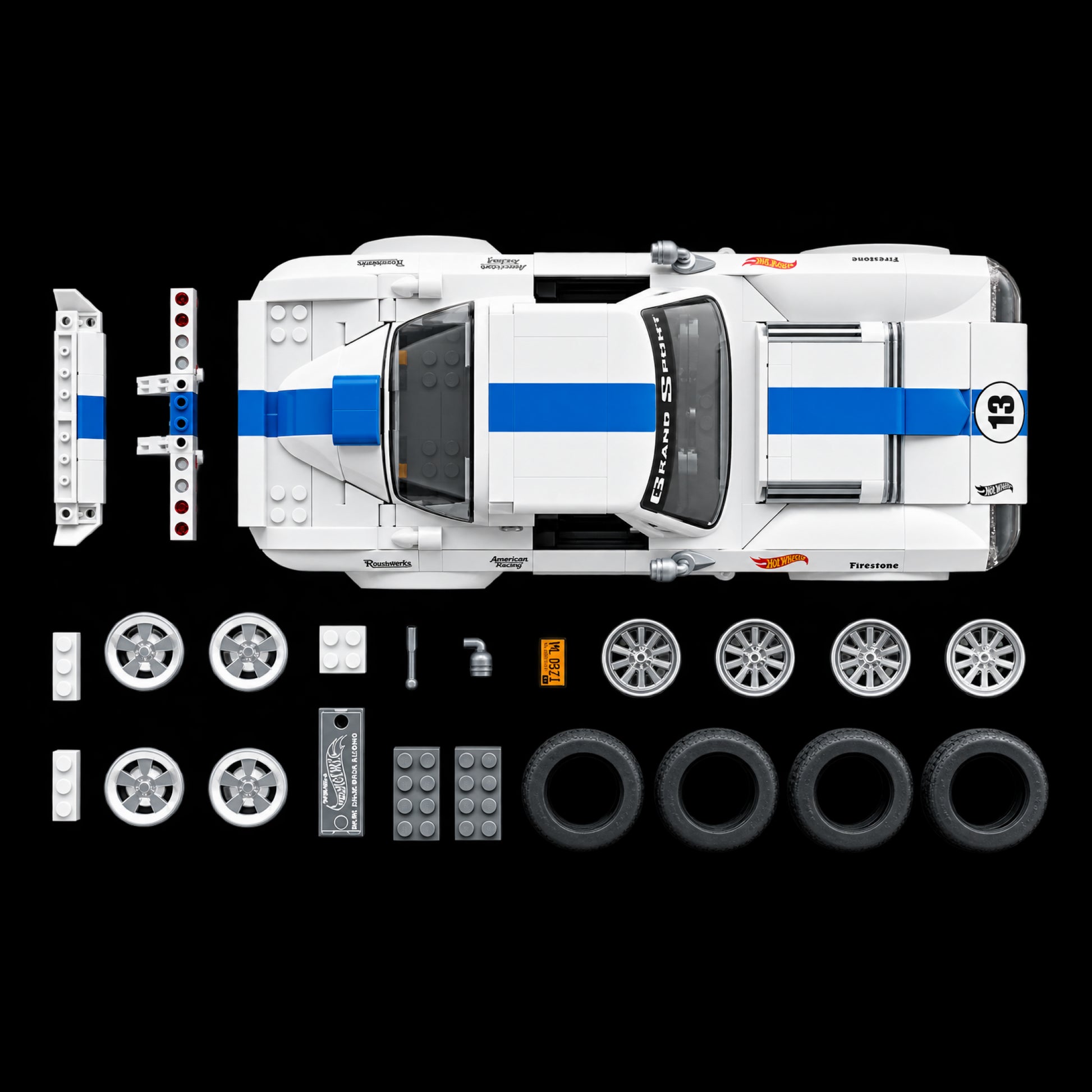 Hot Wheels - Corvette Grand Sport (918 pe&ccedil;as) | Capa 3