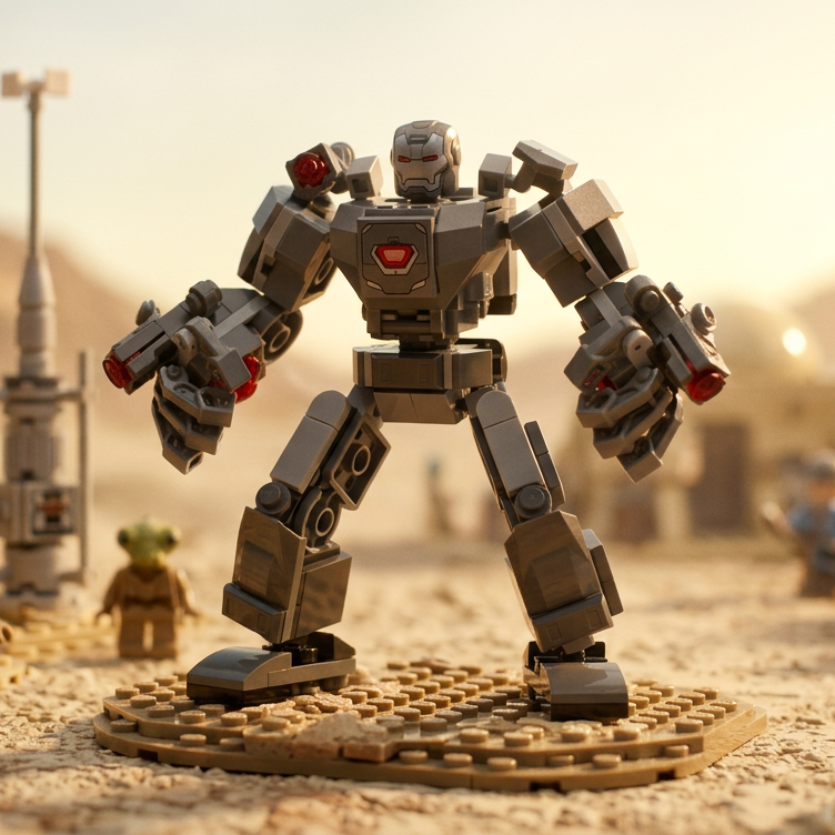 Rob&ocirc; do M&aacute;quina de Combate (154 pe&ccedil;as)
