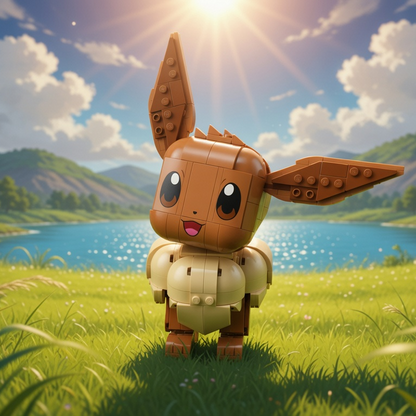 Pok&eacute;mon - Eevee (587 pe&ccedil;as)