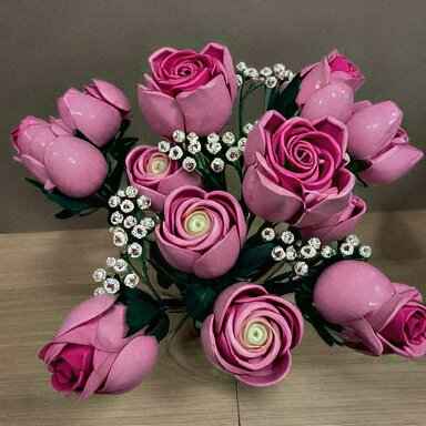 Buqu&ecirc; Rosa Eterno (789 pe&ccedil;as)