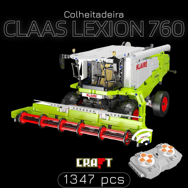 Colheitadeira Claas Lexion 760 (1347 pe&ccedil;as)