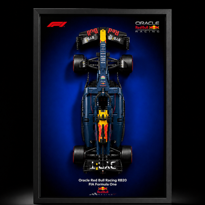 Quadro Fosco para a F&oacute;rmula-1 Red Bull RB20