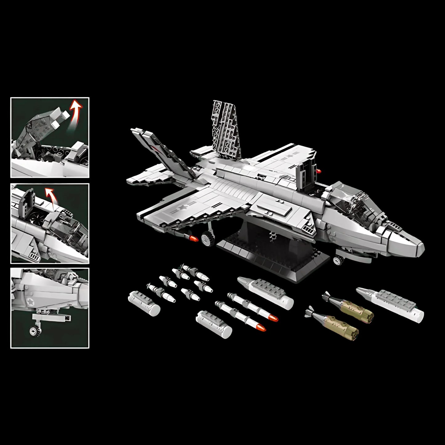 Ca&ccedil;a F-35 (1600 p&ccedil;s)