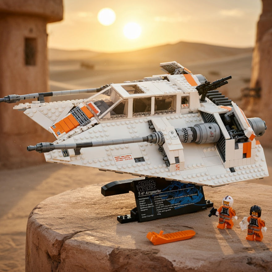 Star Wars - Snowspeeder Rebelde (1703 pe&ccedil;as)