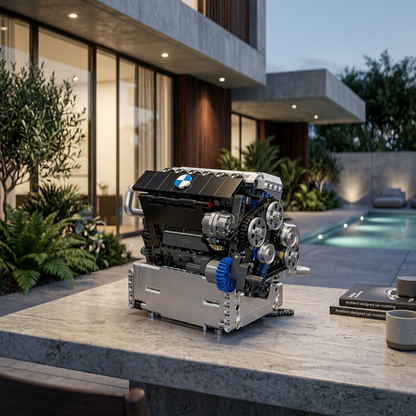 Motor S55 Inline-6 (744 pe&ccedil;as)