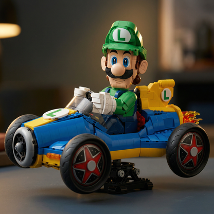 Oferta Exclusiva deste An&uacute;ncio I Mario Kart - Luigi (2234 pe&ccedil;as)