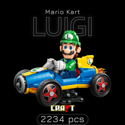 Oferta Exclusiva deste An&uacute;ncio I Mario Kart - Luigi (2234 pe&ccedil;as)