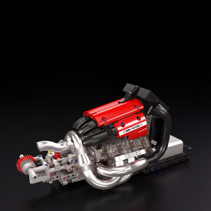Motor V6 STR13 Motorizado (980 pe&ccedil;as)