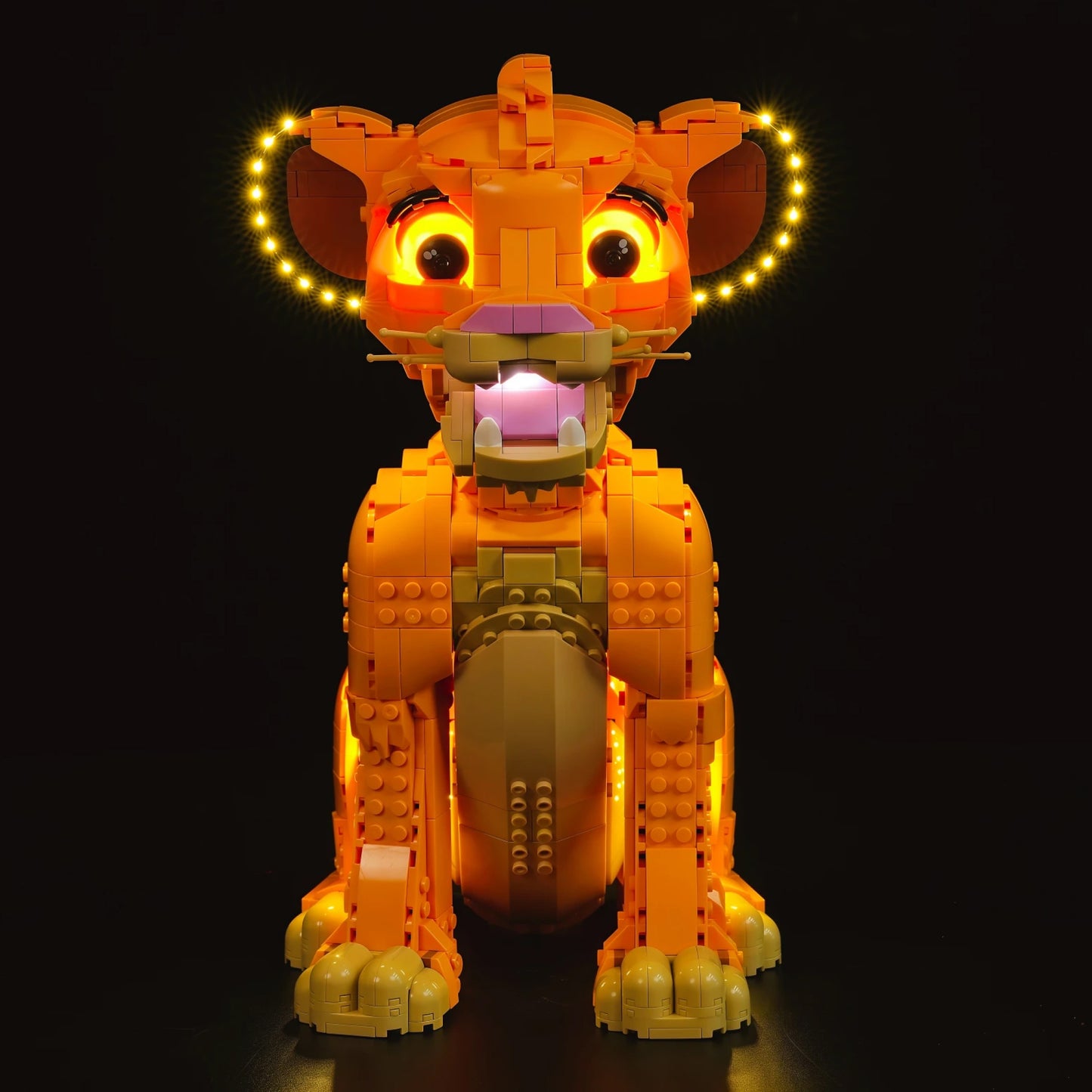 Kit de Ilumina&ccedil;&atilde;o para o Simba, O Rei Le&atilde;o (222 pe&ccedil;as)