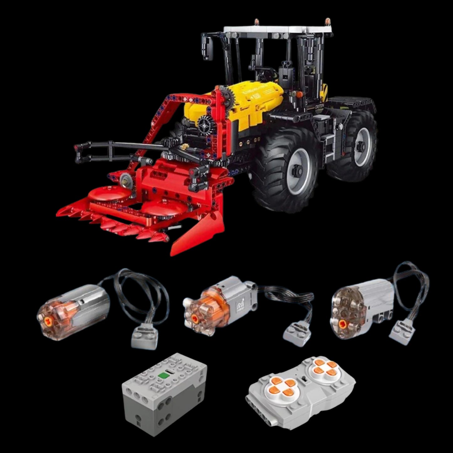 Trator Agr&iacute;cola Telecomandado (2596 pe&ccedil;as)
