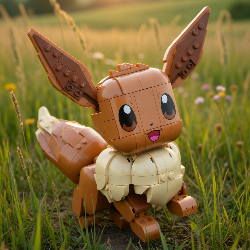 Pok&eacute;mon - Eevee (587 pe&ccedil;as)