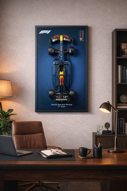 Quadro Fosco para a F&oacute;rmula-1 Red Bull RB20