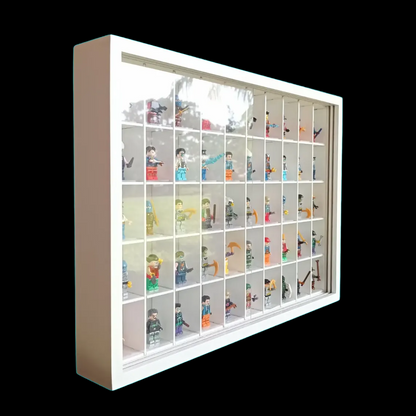 Expositor de Acr&iacute;lico - 50 Minifiguras