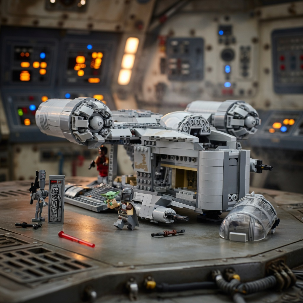 Star Wars - The Razor Crest (1023 pe&ccedil;as)