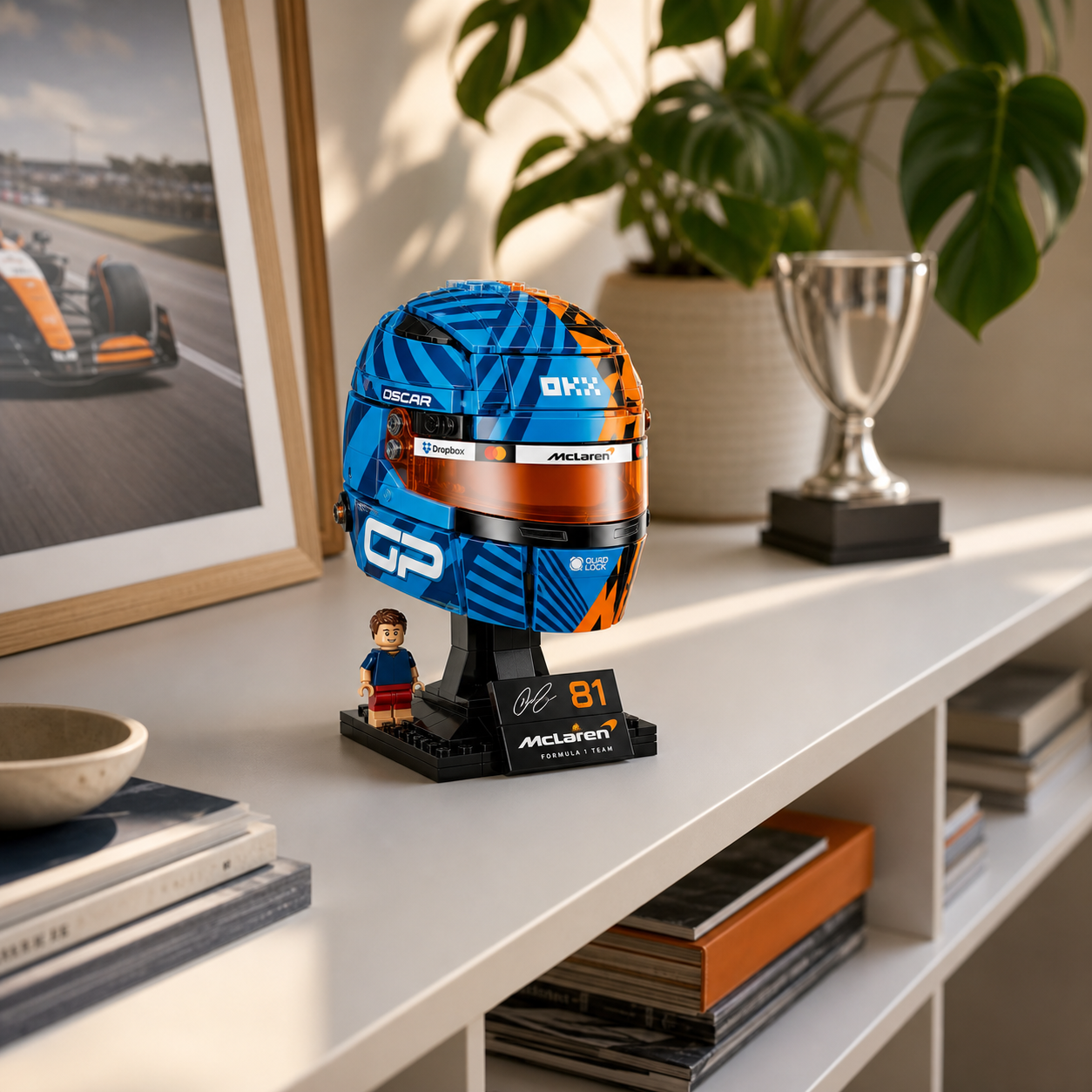 Capacete McLaren Mastercard - Oscar Piastri (793 pe&ccedil;as) - imagem 3 - 20260702-175151