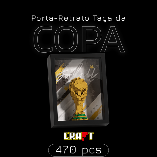 Porta-Retrato Trof&eacute;u de Futebol (470 pe&ccedil;as)