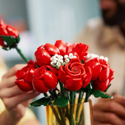 Buqu&ecirc; de Rosas (822 pe&ccedil;as) - Brics Craft