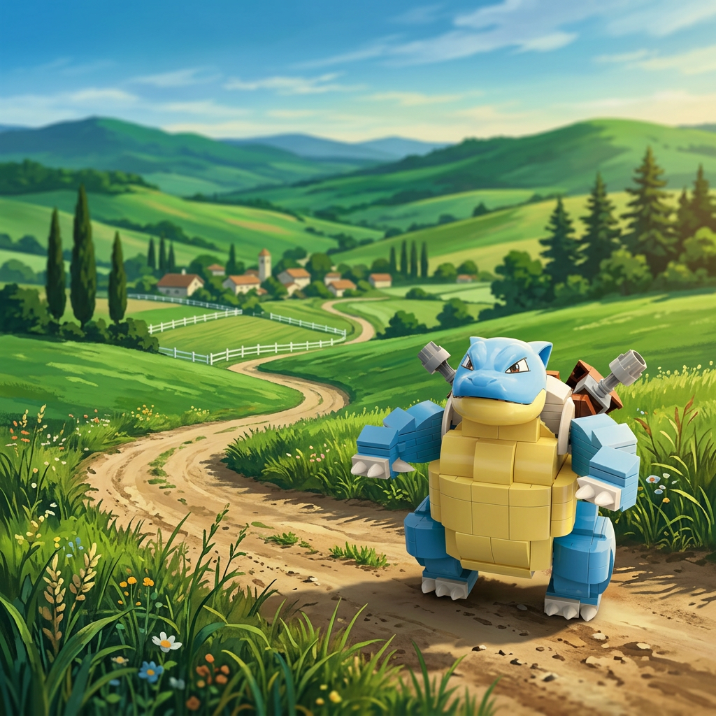 Pok&eacute;mon - Blastoise (385 pe&ccedil;as)