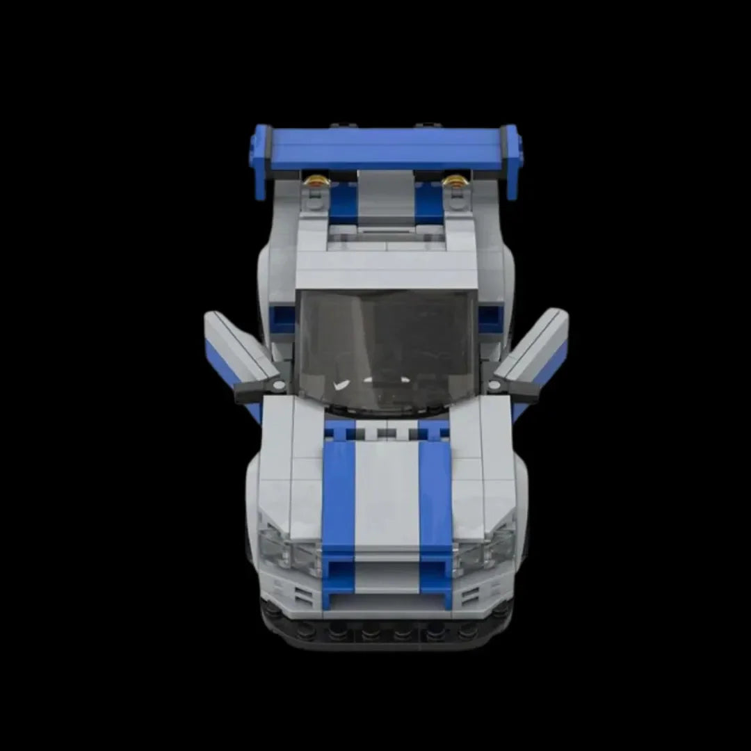 Nissan Skyline R34 (332 p&ccedil;s) - Brics Craft