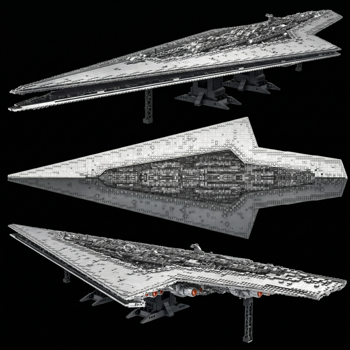 Star Wars - Executor Super Destruidor Estelar (7588 pe&ccedil;as)
