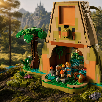 A Lenda de Zelda - &Aacute;rvore sagrada (2 em 1) (2500 pe&ccedil;as)