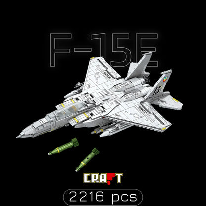 Ca&ccedil;a F-15 E (2216 p&ccedil;s) - Brics Craft