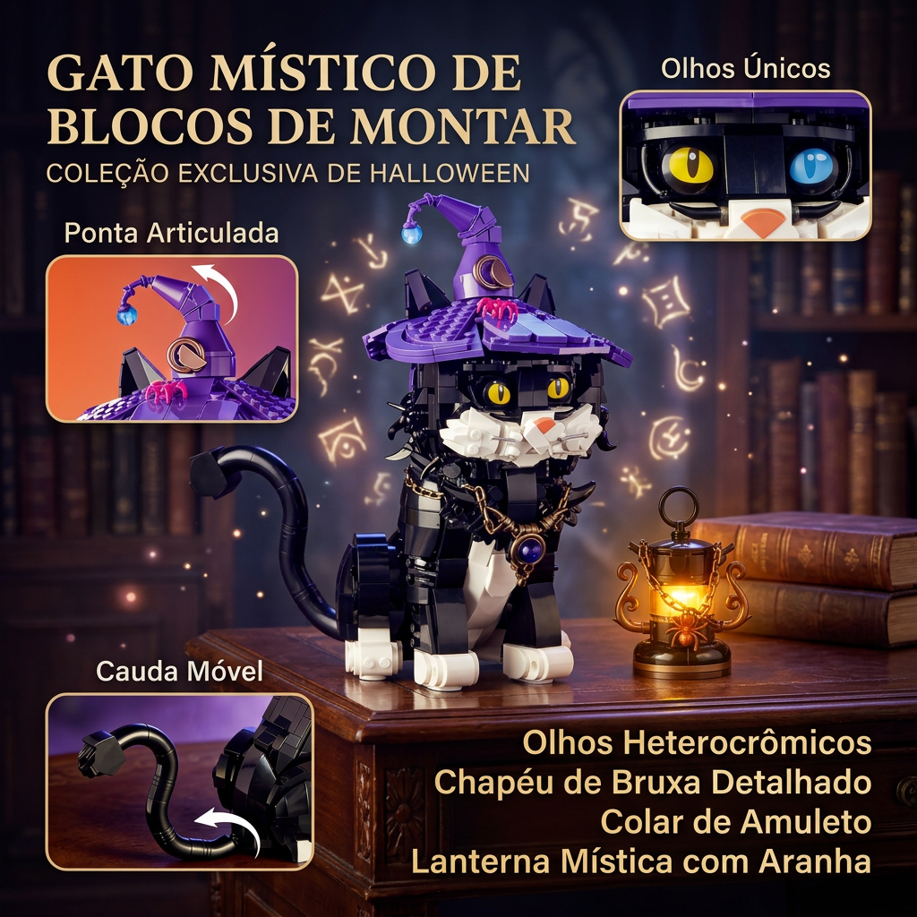 Gato M&aacute;gico (1128 pe&ccedil;as)
