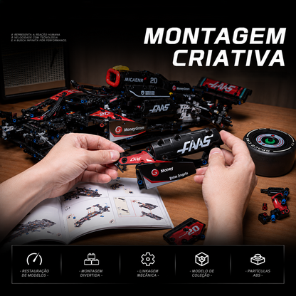 F&oacute;rmula 1 Haas VF-24 (1420 pe&ccedil;as)
