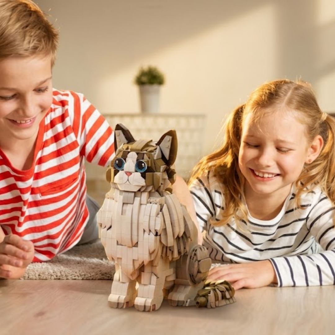 O Companheiro Perfeito: Gato Ragdoll (1438 pe&ccedil;as)