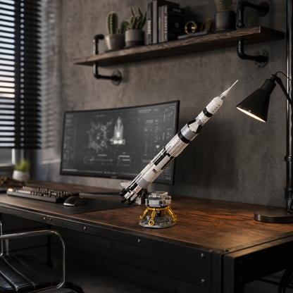 Saturno V: Miss&atilde;o Lunar Apollo  (602 pe&ccedil;as)