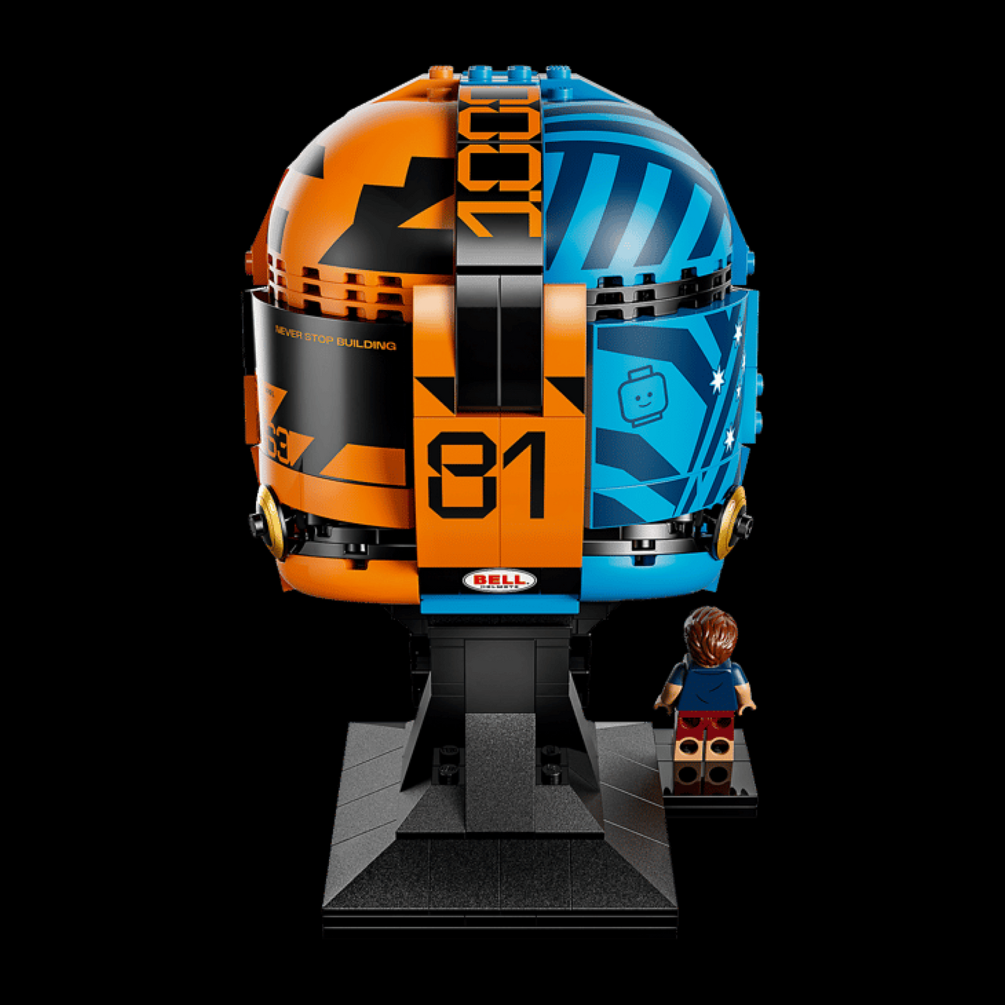 Capacete McLaren Mastercard - Oscar Piastri (793 pe&ccedil;as)
