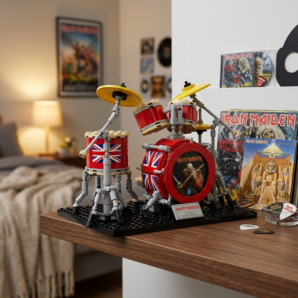 Bateria Iron Maiden (450 pe&ccedil;as) - Ambiente Cen&aacute;rio 5