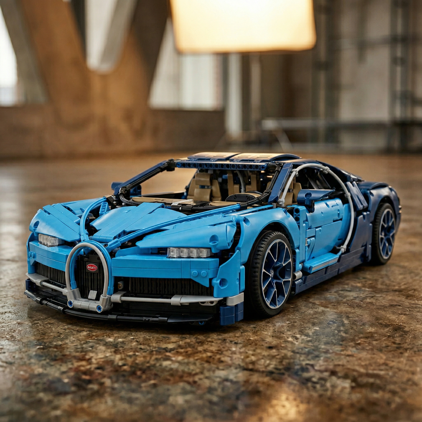 Bugatti Chiron (3599 pe&ccedil;as)