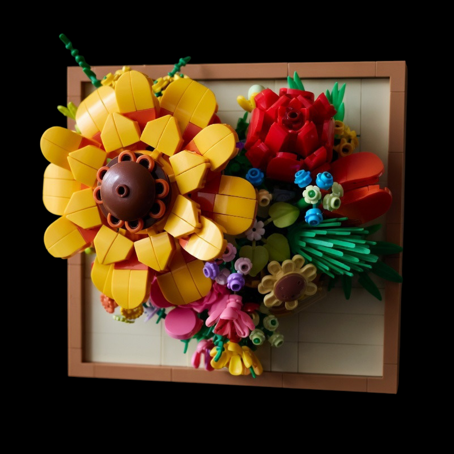 Moldura Floral 3D (781 pe&ccedil;as)