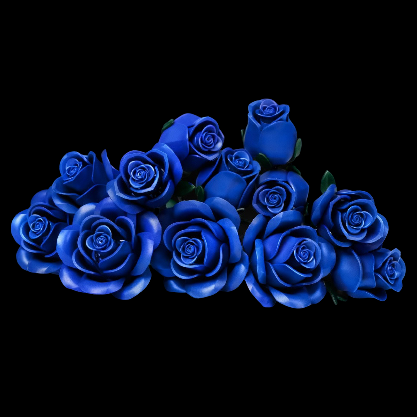 Buqu&ecirc; de Rosas Azuis (608 pe&ccedil;as)