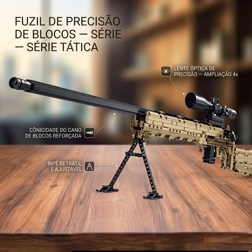 Fuzil de Precis&atilde;o M24 (1086 pe&ccedil;as)