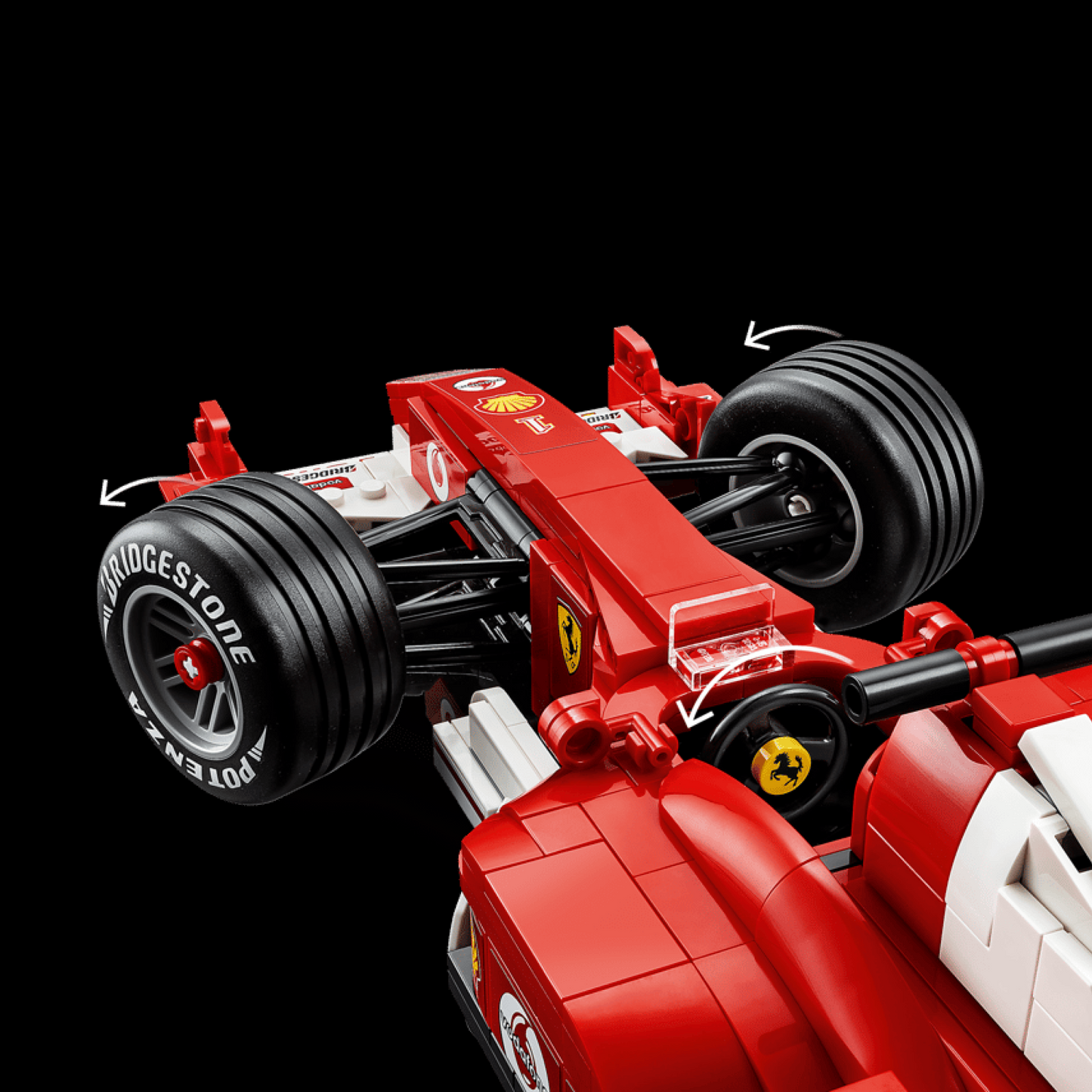 Ferrari F2004 - Michael Schumacher (735 pe&ccedil;as)